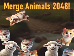 खेल Merge Animals 2048!