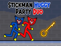 खेल Stickman Huggy Party Duo