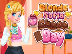 खेल Blonde Sofia: Choco Day