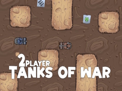 खेल 2 Player Tanks of War