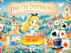 खेल Find The Differences: Alice In Wonderland