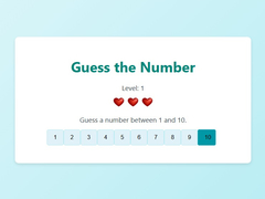 खेल Guess The Number