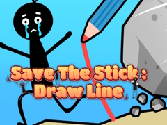 खेल Save The Stick: Draw Line