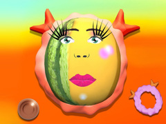खेल Makeup Fruits