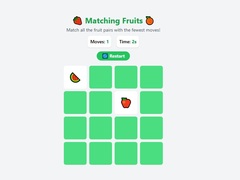 खेल Matching Fruits