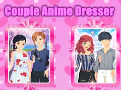 खेल Couple Anime Dresser