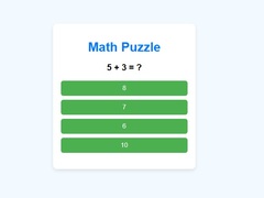 खेल Math Puzzle