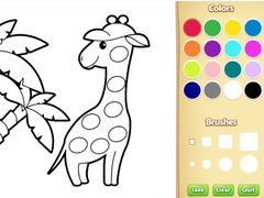 खेल Easy Animal Coloring Book for Kids