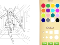खेल Wicked Coloring Book for Kids