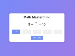 खेल Math Mastermind