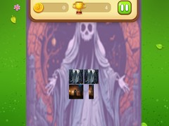 खेल Ghost Memory Match