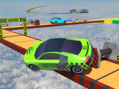 खेल Real Impossible Sky Tracks Car Driving