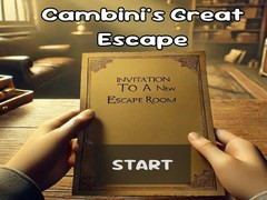 खेल Cambini's Great Escape