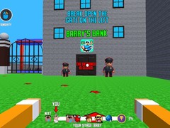 खेल Barry 2: Rob Robux Bank! 