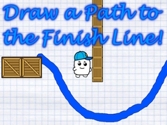 खेल Draw a Path to the Finish Line!