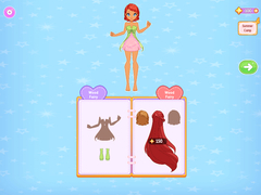 खेल Anna's Story: Dress Up DIY