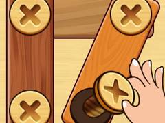 खेल Screw Nuts & Bolts: Wood Solve