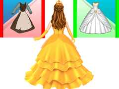 खेल Princess Dress Up Run