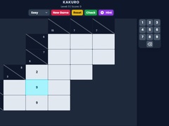खेल Puzzler Kakuro