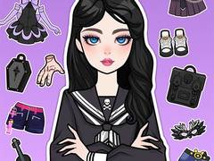 खेल Magical Diary: Paper Dress Up