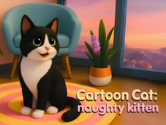 खेल Cartoon Сat: naughty kitten