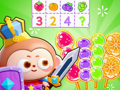 खेल Cool Math For Kids: Food Counting