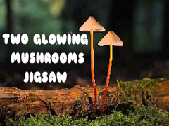 खेल Two Glowing Mushrooms Jigsaw