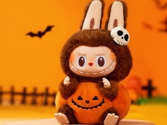 खेल Jigsaw Puzzle: Labubu Happy Halloween Party