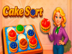 खेल Cake Sort
