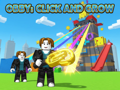 खेल Obby: Click and Grow