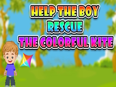 खेल Help the Boy Rescue the Colorful Kite