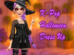 खेल K-Pop Halloween Dress Up