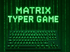 खेल Matrix Typer