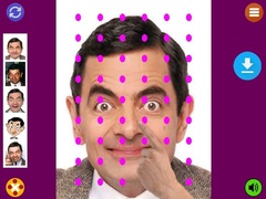 खेल Mr Bean Funny Face LOL