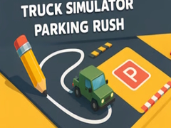 खेल Truck Simulator Parking Rush