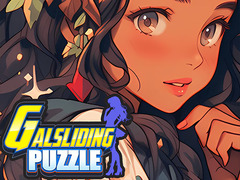 खेल Gal Sliding Puzzle