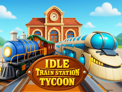 खेल Idle Train Station Tycoon