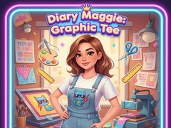 खेल Diary Maggie: Graphic Tee