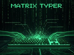 खेल Matrix Typer Game