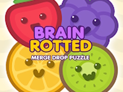 खेल Brain Rotted Merge Drop Puzzle