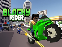 खेल Blocky Rider