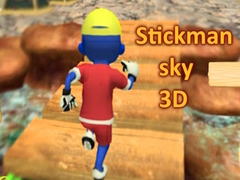 खेल Stickman sky 3D
