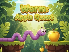 खेल Worm:  Apple Quest