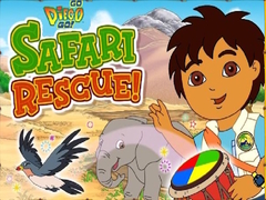 खेल Go Diego Go! Diego's Safari Rescue