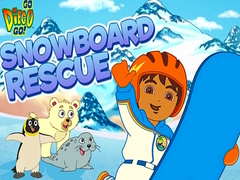 खेल Go Diego Go! Snowboard Rescue 