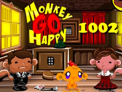 खेल Monkey Go Happy Stage 1002