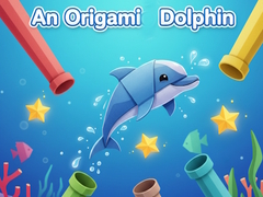 खेल An origami dolphin