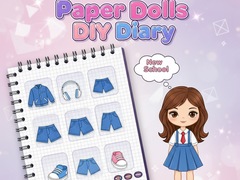खेल Paper Dolls DIY Diary
