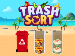 खेल Trash Sort