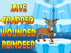 खेल Save Trapped Wounded Reindeer